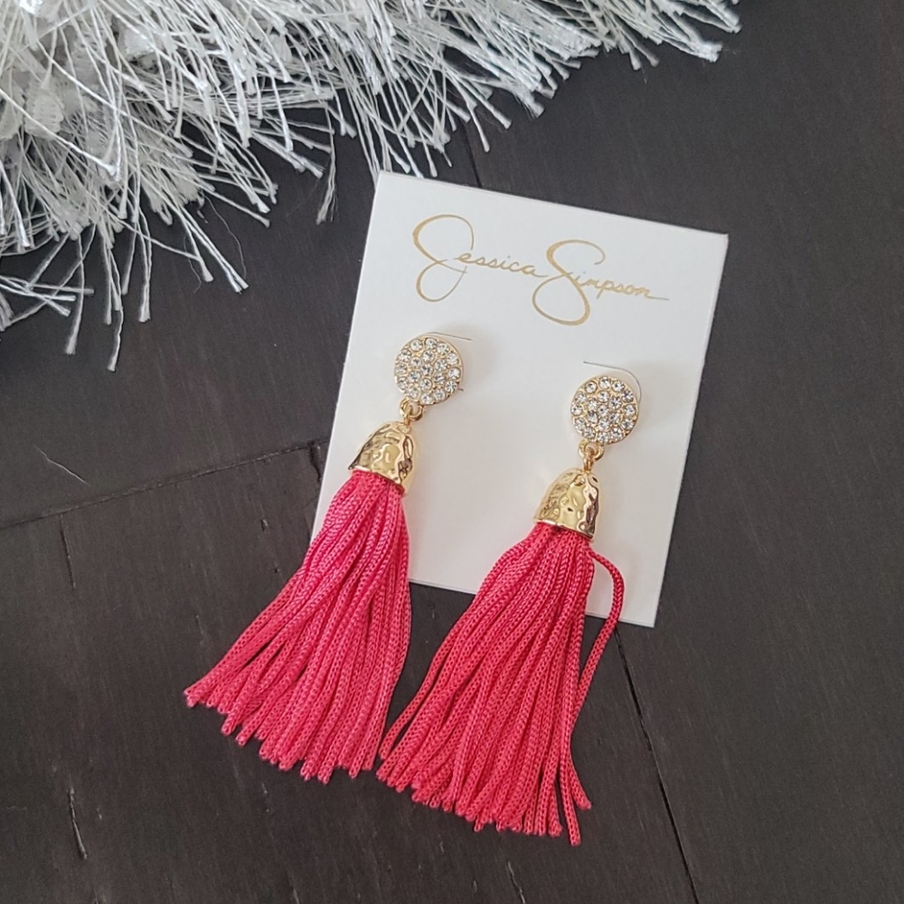 Jessica Simpson Tassle Earrings